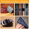 5 Sizes Leather Hole Punch, Hollow Punch Cutter Tool Set with Storage Case, Leather Craft Tools Kit for Handmade DIY Craft Hole Punch